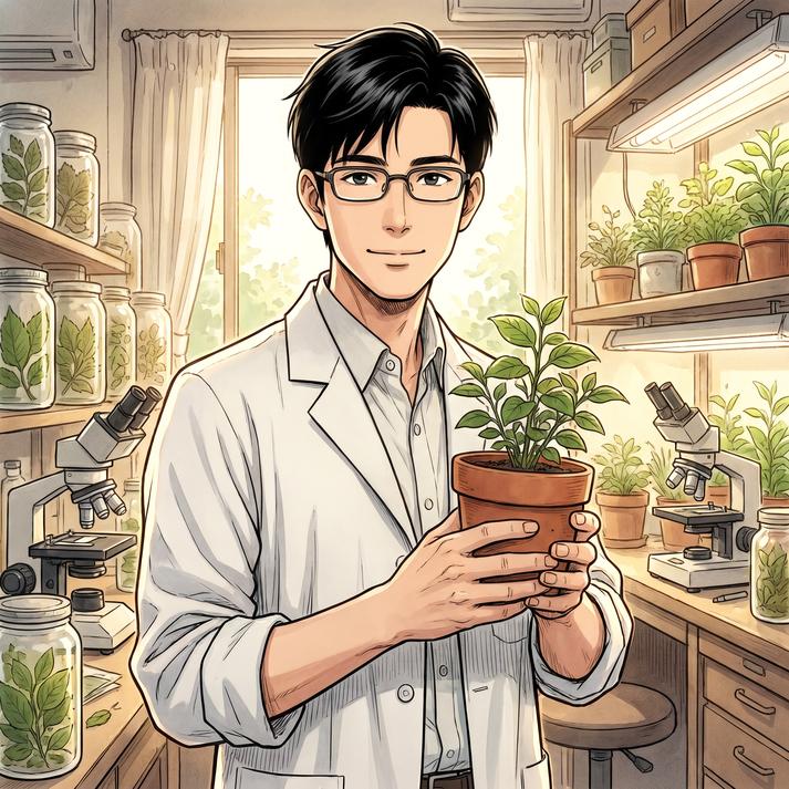 偷拍植物专家李博士